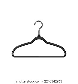 wardrobe hanger clothes cartoon. wardrobe hanger clothes sign. isolated symbol vector illustration