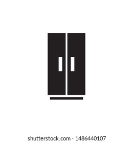 Wardrobe icon icon design template. Trendy style, vector eps 10