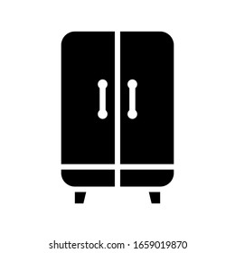 wardrobe icon design vector template