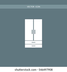 wardrobe icon illustration vector illustration, can be used for mobile and web design
