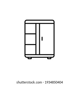 Wardrobe Icon Vector Illustration Design 