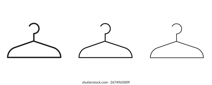 Ícone de guarda-roupa vetor ilustração eps. Ilustrações de contorno de vetor