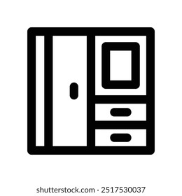Icono de línea de Vector para su Sitio web, móvil, presentación y diseño de logotipo.