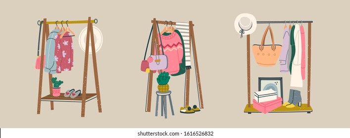 Racks Of Shoes Stock Vectors Images Vector Art Shutterstock