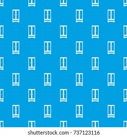 Wardrobe in simple style isolated on white background vector illustration