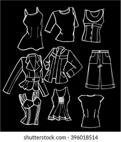 wardrobe, sketch