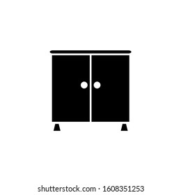 wardrobe vector icon from eps 10