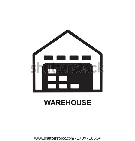 WARE HOUSE ICON , STOREHOUSE ICON
