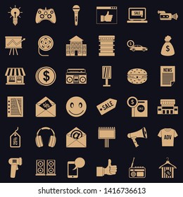 Ware icons set. Simple set of 36 ware vector icons for web for any design