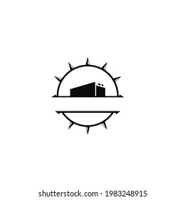 Design-Illustration des Lagerhaus-Logos