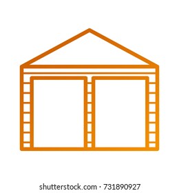 warehouse building exterior commercial empty