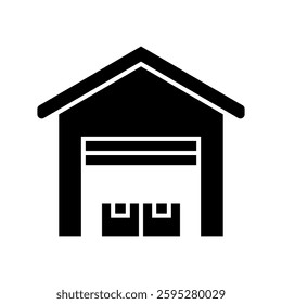 Warehouse From Delivery and Logistics Sets