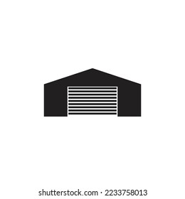 icono de vector de depósito, icono de logística