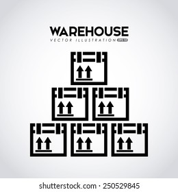 warehouse design, vector illustration eps10 graphic 