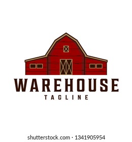 Warehouse / farmhouse vintage logo design