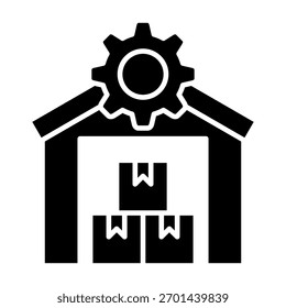 Elemento De Icono De Almacén Para Diseño Y Vector