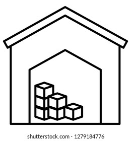 Warehouse icon image