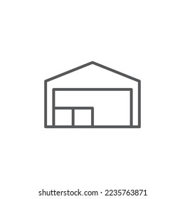 Icono De Almacén, Ilustración Del Vector De Iconos Industriales Eps10
