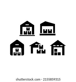 Illustration zum Design eines Vektorsymbol-Sets