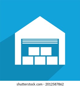 warehouse icon , storehouse icon vector