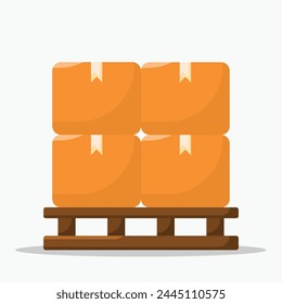 Warehouse icon. Subtable to place on industry, construction, etc.