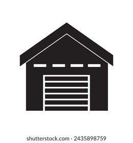 warehouse icon vector illustration design template