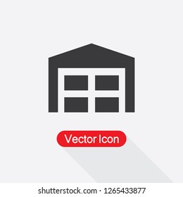 Warehouse Icon Vector Illustration Eps10