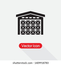 Warehouse Icon Vector Illustration Eps10