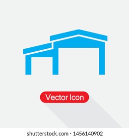 Warehouse Icon Vector Illustration Eps10