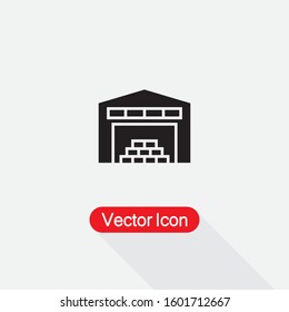Warehouse Icon Vector Illustration Eps10