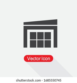 Ilustración Del Vector De Iconos De Almacén Eps10