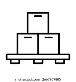 Icono de almacén. Vector de ilustración de almacenamiento. símbolo de tienda. logotipo de almacén. icono de Web de depósito.
