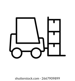 Icono de almacén. Vector de ilustración de almacenamiento. símbolo de tienda. logotipo de almacén. icono de Web de depósito.
