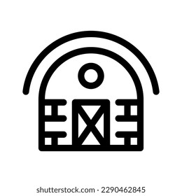 Warehouse Icon Vector Symbol Design Illustration