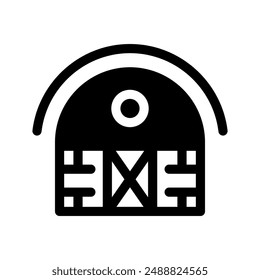Ilustración de diseño de Vector de iconos de almacén