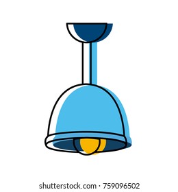 Warehouse light lamp icon vector illustration graphic design