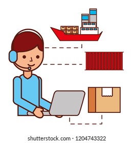 warehouse logistic delivery