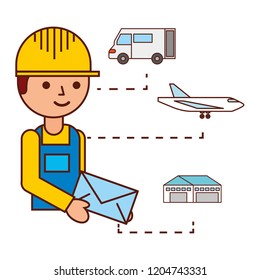 warehouse logistic delivery