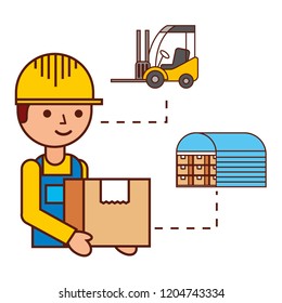 warehouse logistic delivery