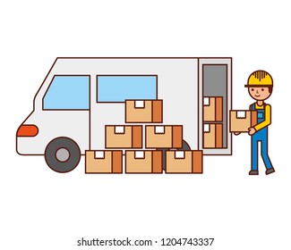 warehouse logistic delivery