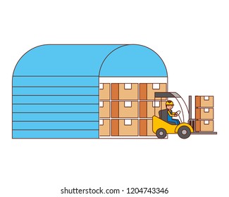 warehouse logistic delivery