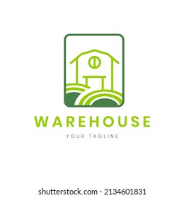 warehouse logo design, agriculture logo for all business.