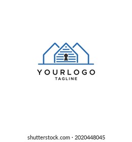 Warehouse Logo design template, warehouse vetor logo design