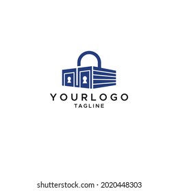 Warehouse Logo design template, warehouse vetor logo design