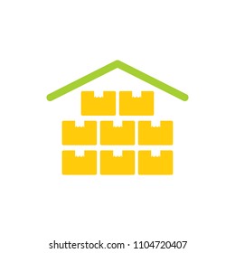 Warehouse Logo Icon Design