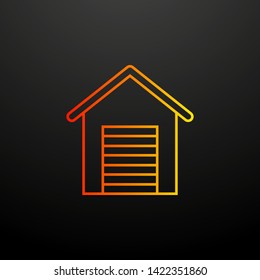 Warehouse nolan icon. Elements of global logistics set. Simple icon for websites, web design, mobile app, info graphics