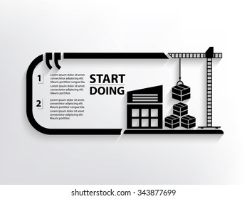 Warehouse Quotation Mark Speech Bubble,design