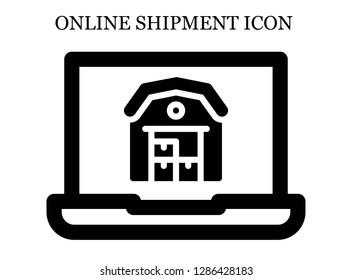 Warehouse search icon. Editable Warehouse search icon for web or mobile.