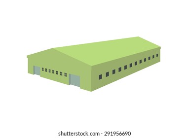 warehouse simple illustration