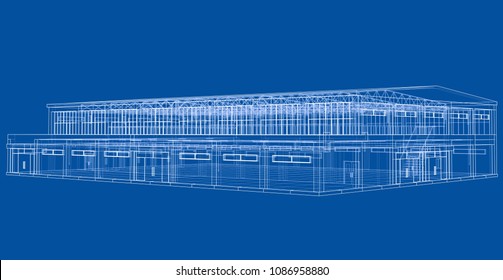 Warehouse Blueprint Hd Stock Images Shutterstock
